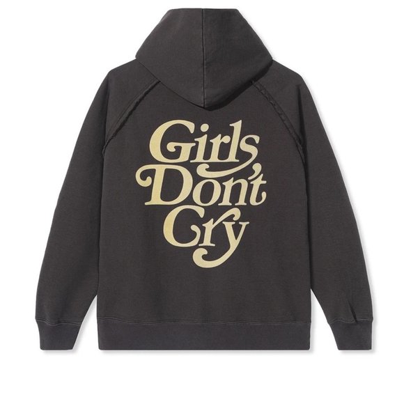 Girls Don’t Cry x Needles Hoodie XL Brown - Picture 2 of 5